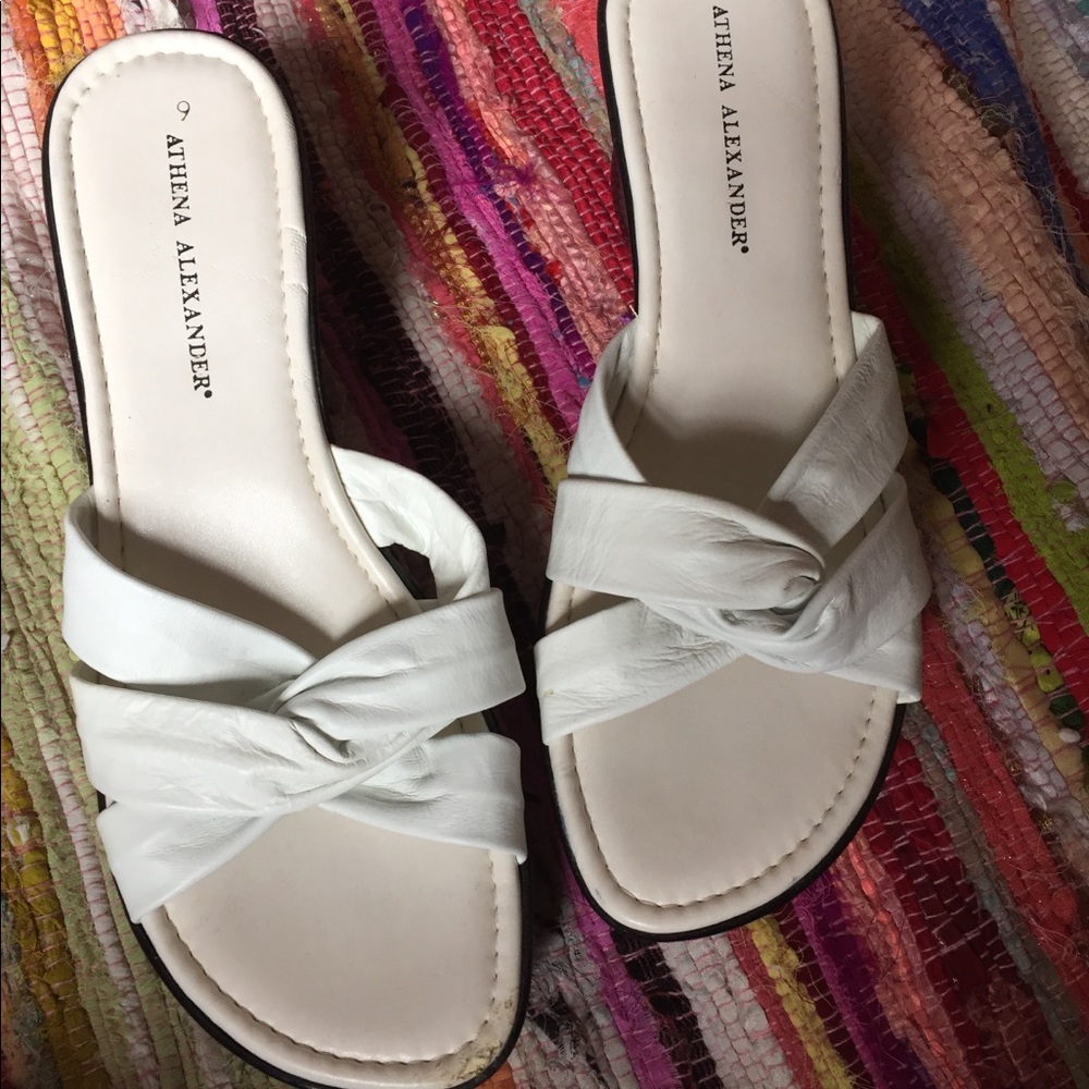 Athena Alexander wedge slide ons